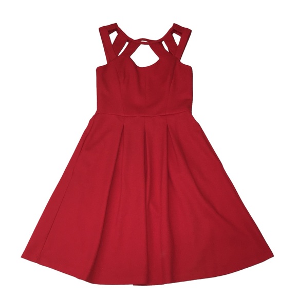 Betsey Johnson Red Cage Top Party Event Dress - Women’s 2 - Picture 2 of 14